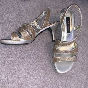 Nina NY - Gold Heels